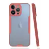 Mey İthalat®   iPhone 14 Pro Max Kılıf Platin Silikon - Pembe