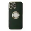 Mey İthalat®   iPhone 14 Pro Max Kılıf Store Silikon - Yeşil