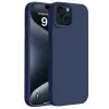 Mey İthalat®   iPhone 15 Kılıf First Silikon - Lacivert