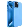 Mey İthalat®   iPhone 15 Plus Kılıf First Silikon - Mavi