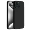 Mey İthalat®   iPhone 15 Plus Kılıf First Silikon - Siyah