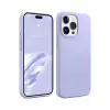 Mey İthalat®   iPhone 15 Pro Kılıf First Silikon - Lila