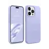 Mey İthalat®   iPhone 15 Pro Kılıf First Silikon - Lila