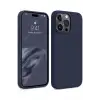 Mey İthalat®   iPhone 15 Pro Max Kılıf First Silikon - Lacivert