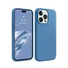 Mey İthalat®   iPhone 15 Pro Max Kılıf First Silikon - Mavi