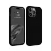 Mey İthalat®   iPhone 15 Pro Max Kılıf First Silikon - Siyah
