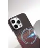 Mey İthalat®   iPhone 15 Pro Max Vega Magsafe Kapak - Siyah