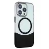 Mey İthalat®   iPhone 15 Pro PC Suit Magsafe Kapak - Siyah
