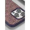 iPhone 16 Bright Simli Kapak - Siyah