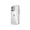 Mey İthalat®   iPhone 16 Crystal Magsafe Kapak - Şeffaf