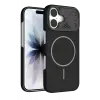 Mey İthalat®   iPhone 16 Export Magsafe Kapak - Siyah