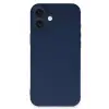 Mey İthalat®  iPhone 16 Kılıf First Silikon - Lacivert