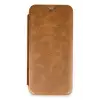 Mey İthalat®   iPhone 16 Kılıf Flip Cover - Taba