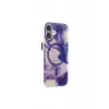 Mey İthalat®   iPhone 16 Phantom Magsafe Kapak - Mor