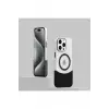 Mey İthalat®   iPhone 16 Plus Carbon Puzzle Magsafe Kapak - Siyah-2