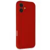 Mey İthalat®  iPhone 16 Plus Kılıf First Silikon - Kırmızı