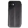 Mey İthalat®   iPhone 16 Plus Kılıf Flip Cover - Siyah