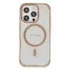 Mey İthalat®   iPhone 16 Pro Max Hilton Magsafe Kapak - Gold