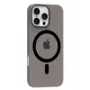 Mey İthalat®   iPhone 16 Pro Max PC Blank Magsafe Kapak - Siyah