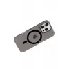 Mey İthalat®   iPhone 16 Pro Max PC Blank Magsafe Kapak - Siyah