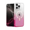 Mey İthalat®   iPhone 16 Pro Max Pummel Shiny Magsafe Kapak - Pembe