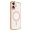 Mey İthalat®   iPhone 16 Terea Magsafe Kapak - Pembe