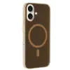 Mey İthalat®   iPhone 16 Tuna PC Slim Magsafe Kapak - Desert