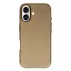 Mey İthalat®   iPhone 16 Wonder Deri Magsafe Kapak - Bronz