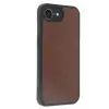 Mey İthalat®  iPhone 16E Kılıf Aras Deri Kapak - Taba