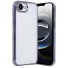 Mey İthalat®  iPhone 16E Kılıf  Lensli Silikon - Mor