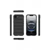 Mey İthalat®  iPhone 16E Kılıf Optimum Silikon - Siyah