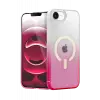 Mey İthalat®   iPhone 16E Pummel Shiny Magsafe Kapak - Pembe