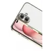 Mey İthalat®   iPhone 17  Lensli Silikon - Gold