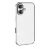 Mey İthalat®   iPhone 17  Lensli Silikon - Gümüş