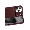 Mey İthalat®   iPhone 17 Pro Auto Focus Karbon Kapak - Bordo