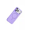 Mey İthalat®   iPhone 17 Pro Jully Magsafe Kapak - Lila