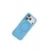 Mey İthalat®   iPhone 17 Pro Jully Magsafe Kapak - Mavi