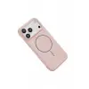 Mey İthalat®   iPhone 17 Pro Jully Magsafe Kapak - Pudra