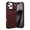 Mey İthalat®   iPhone 17 Pro Max Auto Focus Karbon Kapak - Bordo