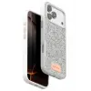 Mey İthalat®   iPhone 17 Pro Max Bright Simli Kapak - Beyaz