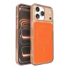 Mey İthalat®   iPhone 17 Pro Max Bruma Magsafe Kapak - Turuncu