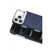 Mey İthalat®   iPhone 17 Pro Max Export Magsafe Kapak - Lacivert
