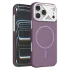 Mey İthalat®   iPhone 17 Pro Max Export Magsafe Kapak - Mor