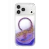 Mey İthalat®   iPhone 17 Pro Max Lotus Simli Magsafe Kapak - Mor