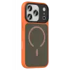 Mey İthalat®   iPhone 17 Pro Max Megane Magsafe Kapak - Turuncu