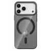 Mey İthalat®   iPhone 17 Pro Max PC Blank Magsafe Kapak - Siyah