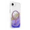 Mey İthalat®   iPhone 17E Lotus Simli Magsafe Kapak - Mor