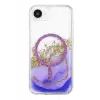 Mey İthalat®   iPhone 17E Lotus Simli Magsafe Kapak - Mor