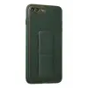 Mey İthalat®   iPhone 7 Plus Kılıf Coco Deri Standlı Kapak - Yeşil
