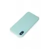 Mey İthalat®   iPhone X Kılıf First Silikon - Turkuaz